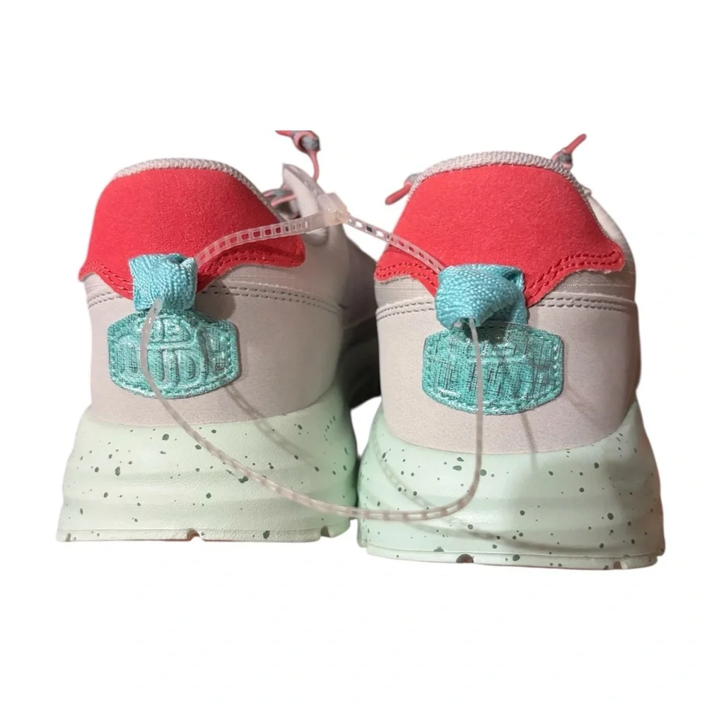 Hey Dude SIROCCO ALTA Lace Up Sneakers friendship laces Dawn Blue Multi New‎ - Picture 6 of 8